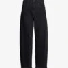 Whistles Barrel-leg High-rise Jeans -Whistlkes Style 501 10019 028812 BLACK ALT10