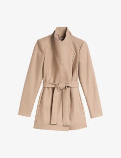 Ted Baker Rytaa Wrap Wool-blend Coat