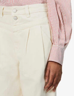 Whistles India High-rise Relaxed-fit Denim Jeans -Whistlkes Style R03642505 WHITE ALT03