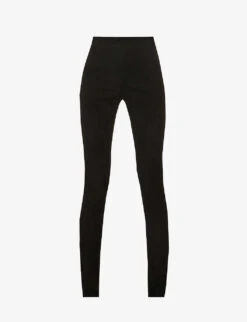 Joseph High-rise Suede Leggings
