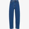 Whistles Barrel High-rise Straight-leg Jeans -Whistlkes Style R03777969 BLUE M