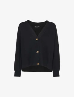 Whistles Relaxed-fit Cotton Cardigan