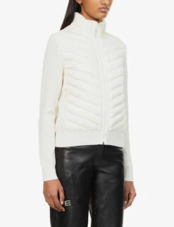 Canada Goose HyBridge Padded Shell-down And Wool Jacket -Whistlkes Style R03801340 COTTONGRASSLINAIGRETTE ALT02