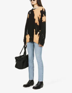 AGOLDE Riley Straight Cropped Mid-rise Jeans -Whistlkes Style R03830514 SHIVER ALT01