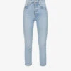 AGOLDE Riley Straight Cropped Mid-rise Jeans