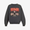 ANINE BING Logo-graphic Organic-cotton Jumper
