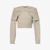 Jacquemus La Maille Risoul Cropped Wool Jumper