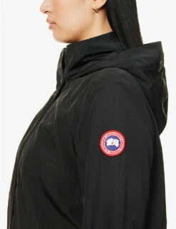 Canada Goose Belcarra Hooded Shell Jacket -Whistlkes Style R03890782 BLACK ALT04