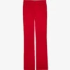 Zadig & Voltaire Pistol Flared Low-rise Woven Trousers -Whistlkes Style R03909461 JAPON M