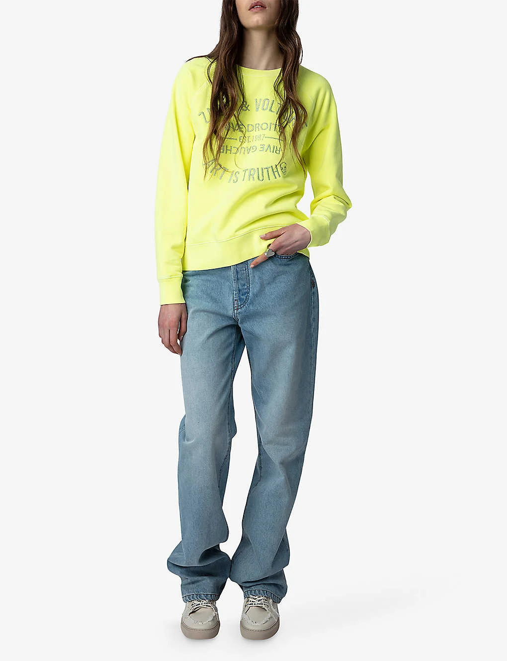 Zadig & Voltaire Upper Blason Cotton Sweatshirt 4 Zadig & Voltaire Upper Blason Cotton Sweatshirt - Image 2