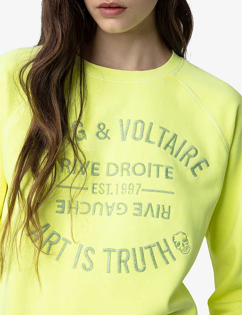 Zadig & Voltaire Upper Blason Cotton Sweatshirt 7 Zadig & Voltaire Upper Blason Cotton Sweatshirt - Image 5