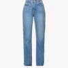 GOOD AMERICAN Good Boy Tapered High-rise Jeans