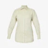 The Boyfriend Long-sleeved Organic-linen Shirt