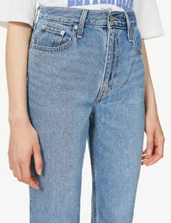 Levis 80s Mom Tapered-leg High-rise Jeans -Whistlkes Style R03937524 MEDIUMINDIGOWORNIN ALT04