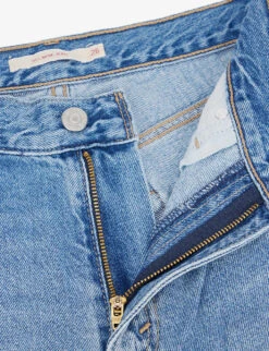 Levis 80s Mom Tapered-leg High-rise Jeans -Whistlkes Style R03937524 MEDIUMINDIGOWORNIN ALT06