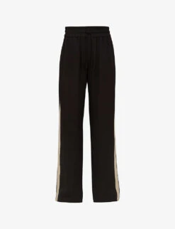 Reiss Aria Wide-leg High-rise Woven Trousers