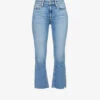 Paige Colette Cropped Flared High-rise Stretch-denim Jeans -Whistlkes Style R03958050 MELDISTRESSEDLIVEHEM M