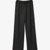 Sandro Gallo Wide-leg Side-stripe Woven Trousers