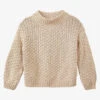 Oversized Stitch-knit Organic Cotton-blend Jumper