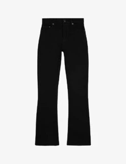THE KOOPLES Bootcut High-rise Stretch-denim Jeans