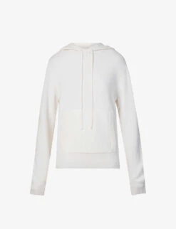 Joseph Front-pocket Knitted Wool-blend Hoody