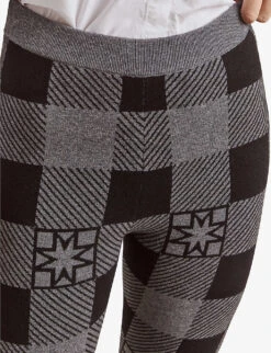 By Malina Dahlia Checked Knitted Leggings -Whistlkes Style R04005519 ICONICPRINTASH ALT04