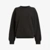 AllSaints Cygni Cut-out Organic-cotton Sweatshirt