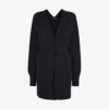 Whistles Belted Wrap Wool Cardigan