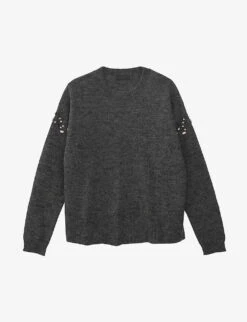 Ikks Crystal-embellished Knitted Jumper