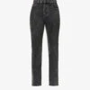Ikks Straight-leg Denim Jeans -Whistlkes Style R04063205 GREY M