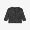 Ted Baker Sparkiy Cropped Stretch-woven Cardigan -Whistlkes Style R04071387 BLACK M