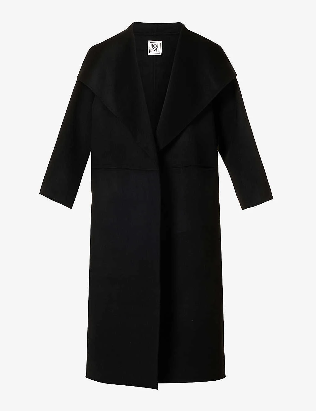 Toteme Signature Dropped-shoulder Wool And Cashmere-blend Coat 3 Toteme Signature Dropped-shoulder Wool And Cashmere-blend Coat