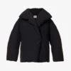 Toteme Signature Organic Cotton-blend Down Jacket -Whistlkes Style R04077077 BLACK M