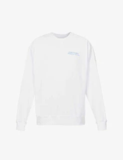 Drink Water Relaxed-fit Cotton-jersey Sweatshirt
