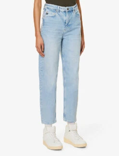 Balloon Tapered-leg Mid-rise Stretch-denim Jeans -Whistlkes Style R04081763 25BALBOA ALT02