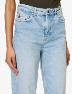 Balloon Tapered-leg Mid-rise Stretch-denim Jeans -Whistlkes Style R04081763 25BALBOA ALT04