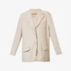 Acne Studios Single-breasted Notched-lapel Woven Blazer