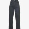 Acne Studios 1993 Faded-wash Straight Mid-rise Jeans -Whistlkes Style R04090400 DARKGREY M