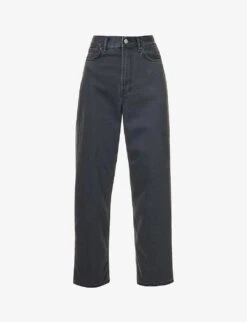 Whistlkes Style 41 Acne Studios 1993 Faded-wash Straight Mid-rise Jeans