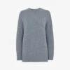 Whistles Relaxed-fit Knitted Boucle Jumper -Whistlkes Style R04091422 GREY M