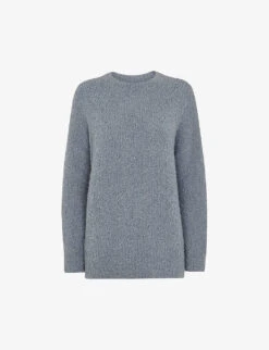 Whistles Relaxed-fit Knitted Boucle Jumper