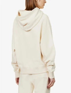 Jil Sander Brand-print Relaxed-fit Cotton-jersey Sweatshirt -Whistlkes Style R04092823 279100 ALT03