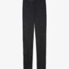 Zadig & Voltaire Prune Tapered Mid-rise Woven Trousers -Whistlkes Style R04093864 ANTHRACITE M