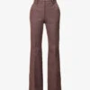 Joseph Tafira Wide-leg Mid-rise Stretch-woven Trousers