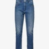 Isabel Marant Etoile Nea Mid-rise Tapered-leg Jeans