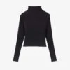 Maje High-neck Stretch-knit Jumper