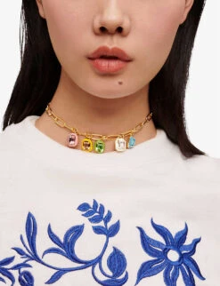 Maje Graphic-print Woven Sweatshirt -Whistlkes Style R04101942 BLANC ALT04