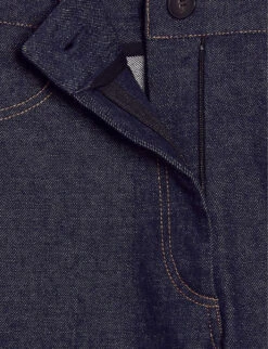 CLAUDIE PIERLOT Paolocourt High-rise Stretch-denim Trousers -Whistlkes Style R04104793 DENIMJEAN ALT05