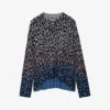 Zadig & Voltaire Markus Leopard-print Cashmere Jumper