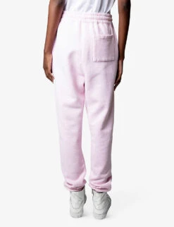 Zadig & Voltaire Logo-print Cotton-jersey Jogging Bottoms -Whistlkes Style R04109044 ROSECHINE ALT03